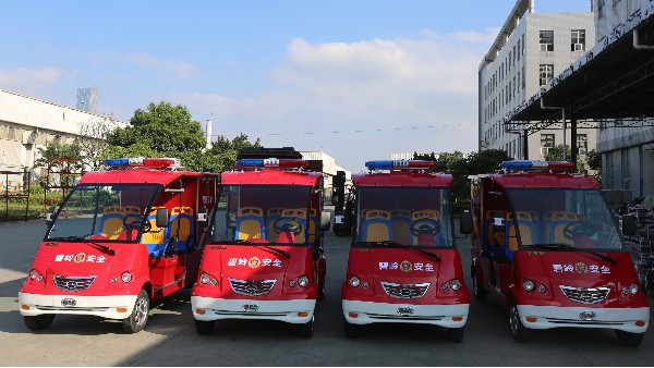 電動(dòng)消防車，為安全作保障