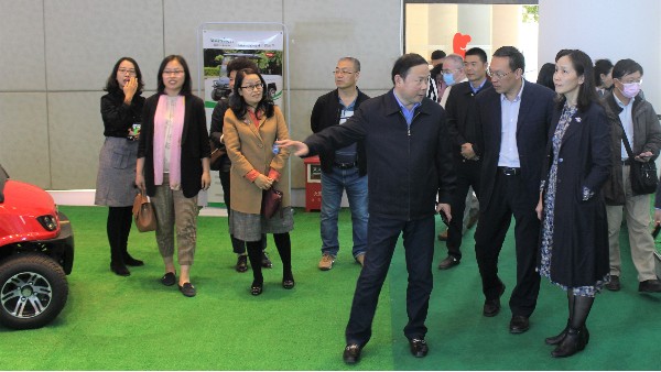 肇慶學院外國語學院院長江曉紅一行考察廣東瑪西爾