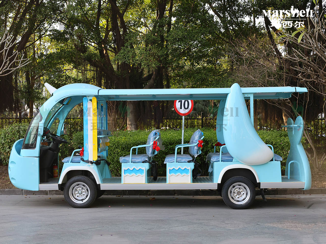 鯤主題造型電動(dòng)觀光車(chē)
