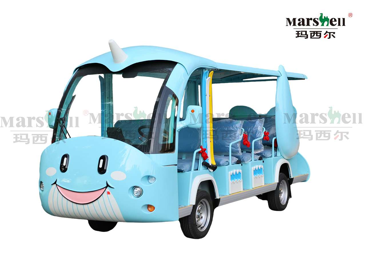鯤主題造型電動(dòng)觀光車(chē)