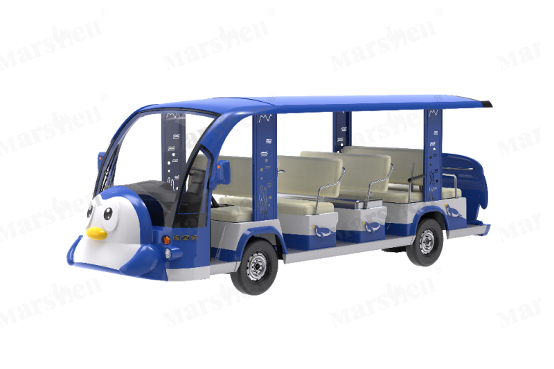 企鵝主題造型觀光車