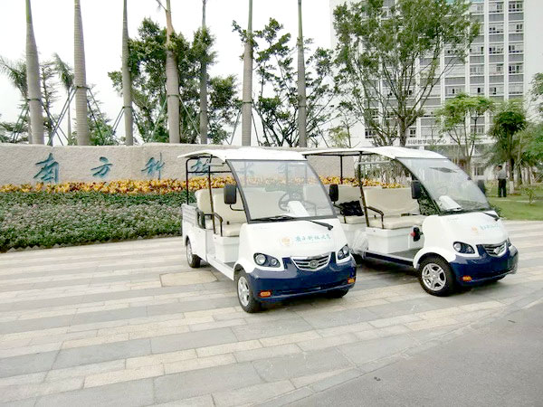 瑪西爾電動(dòng)觀光車高校合作案例