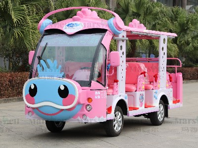 珊瑚造型觀光車