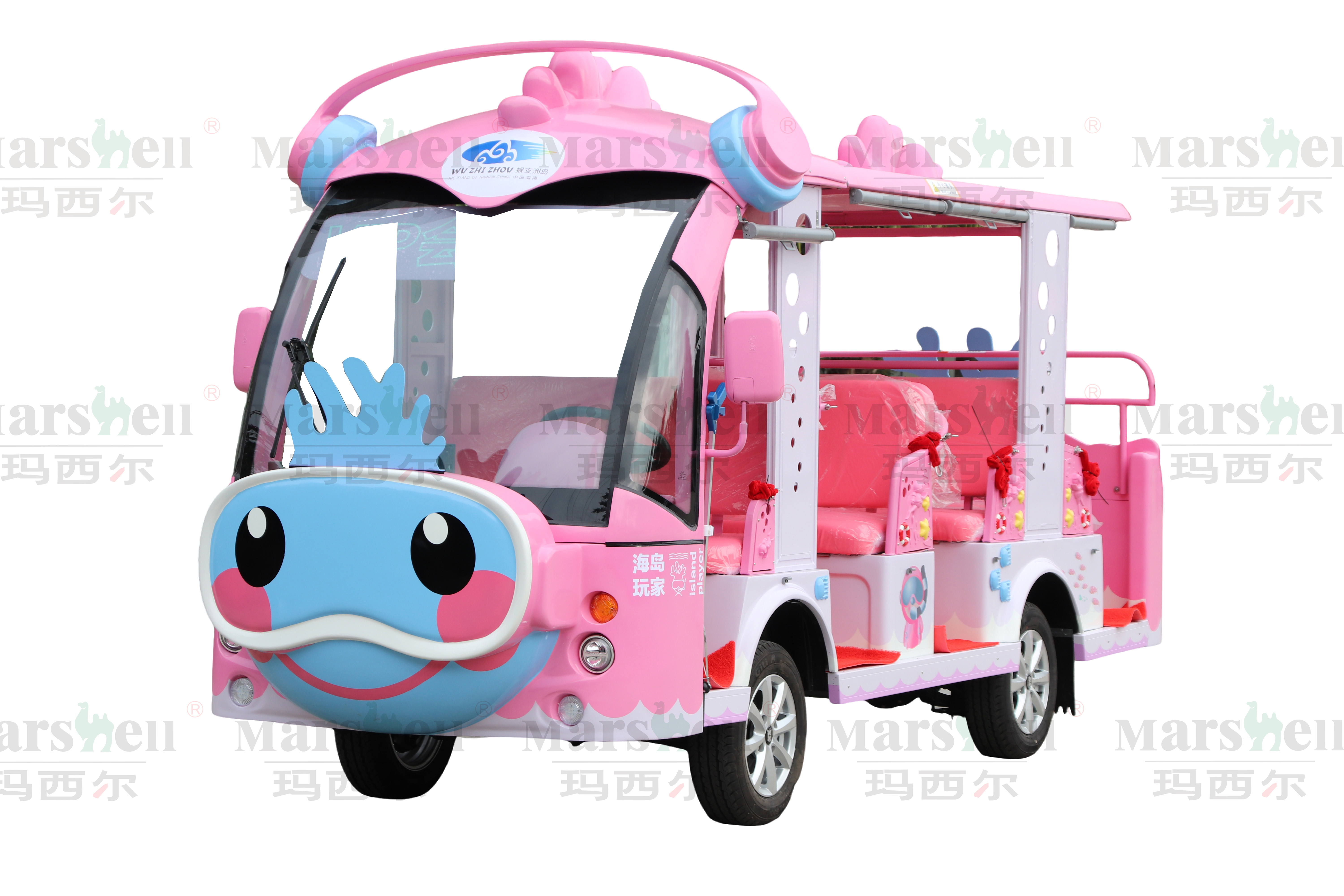珊瑚主題造型觀光車(chē)
