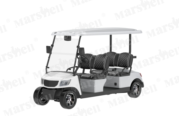 六座電動高爾夫球車