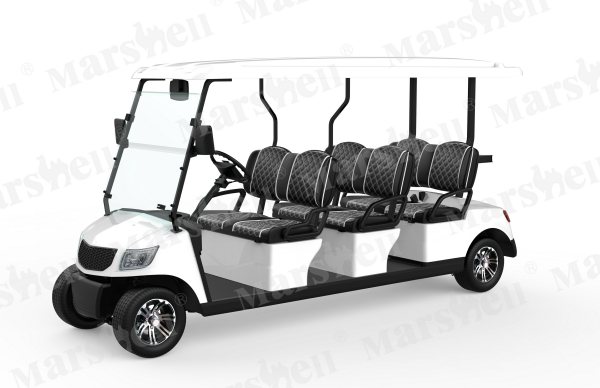 六座高爾夫球車