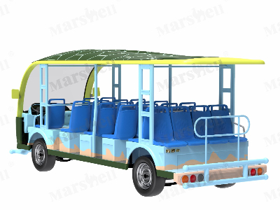 烏龜主題造型電動觀光車