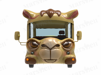 駱駝造型主題電動觀光車
