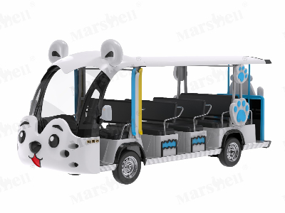 北極熊主題造型電動(dòng)觀光車(chē)