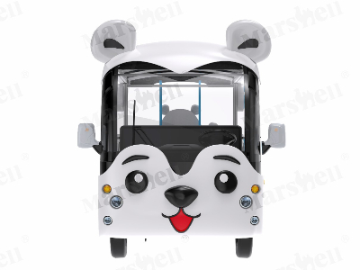 北極熊主題造型電動(dòng)觀光車(chē)