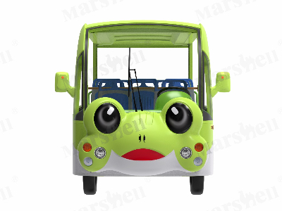 青蛙主題造型電動(dòng)觀光車