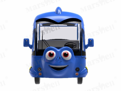 藍藻魚主題造型電動觀光車