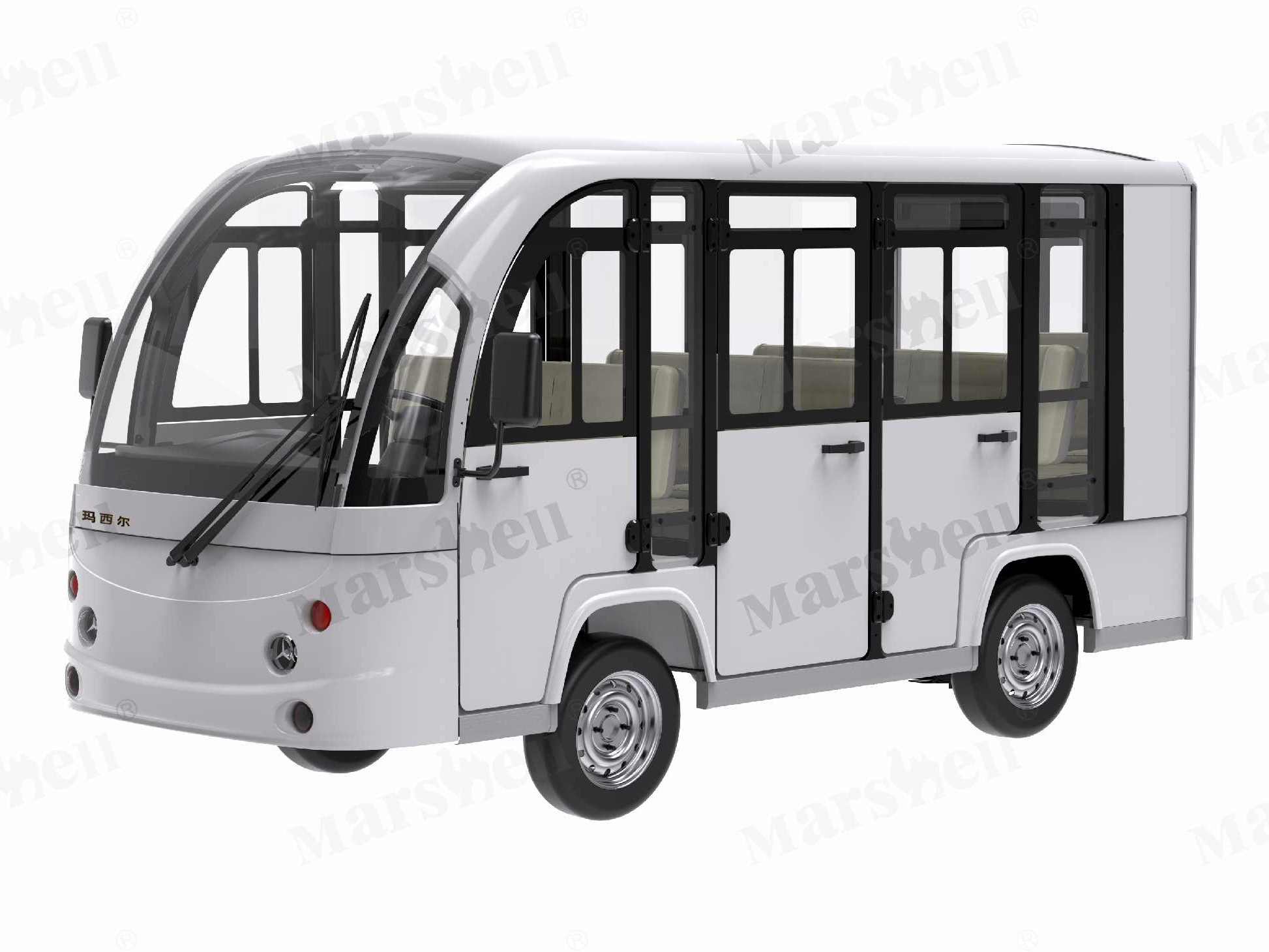 八座封閉觀光車(chē)