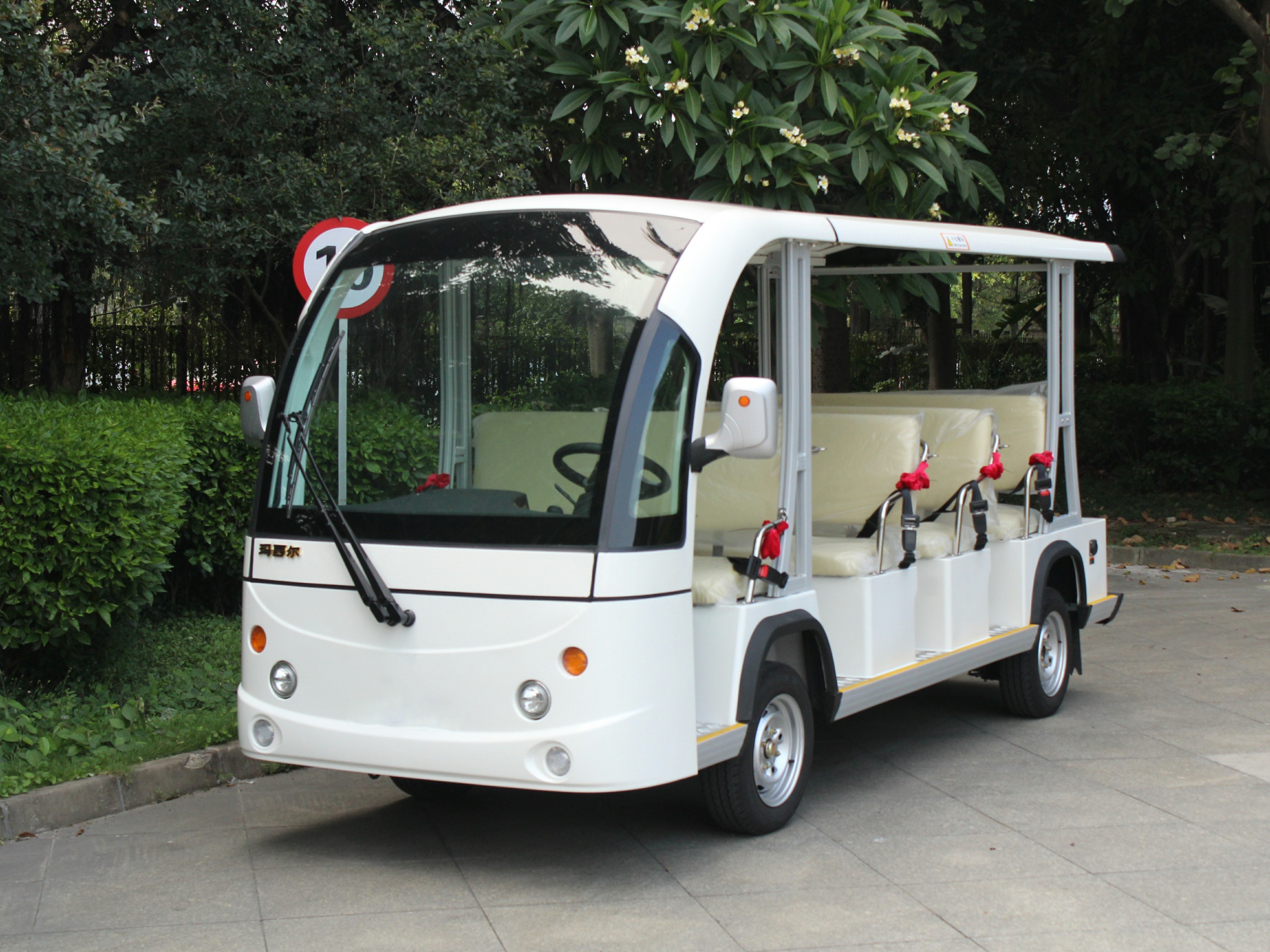十一座電動(dòng)觀(guān)光車(chē)