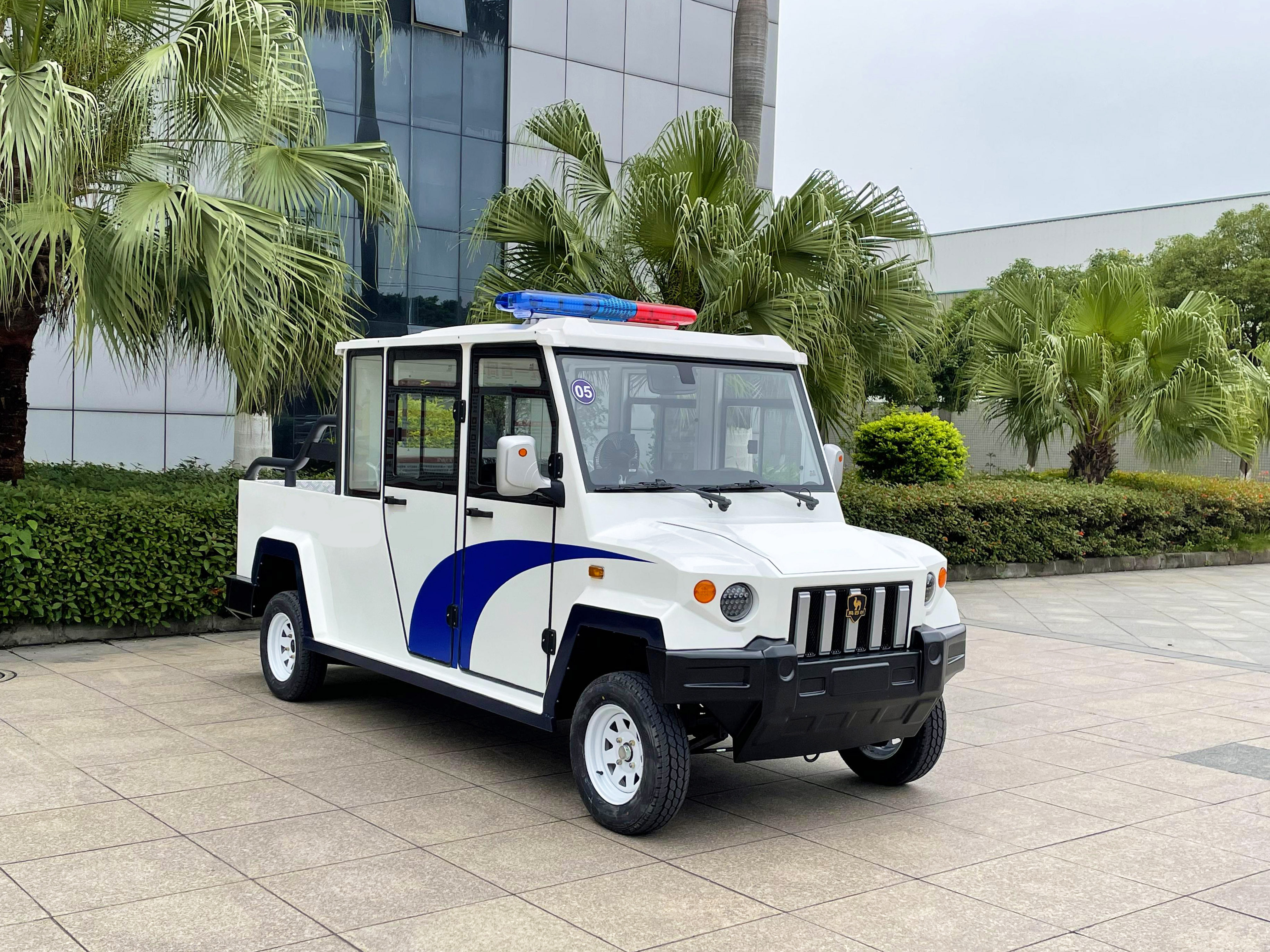 五座皮卡巡邏車