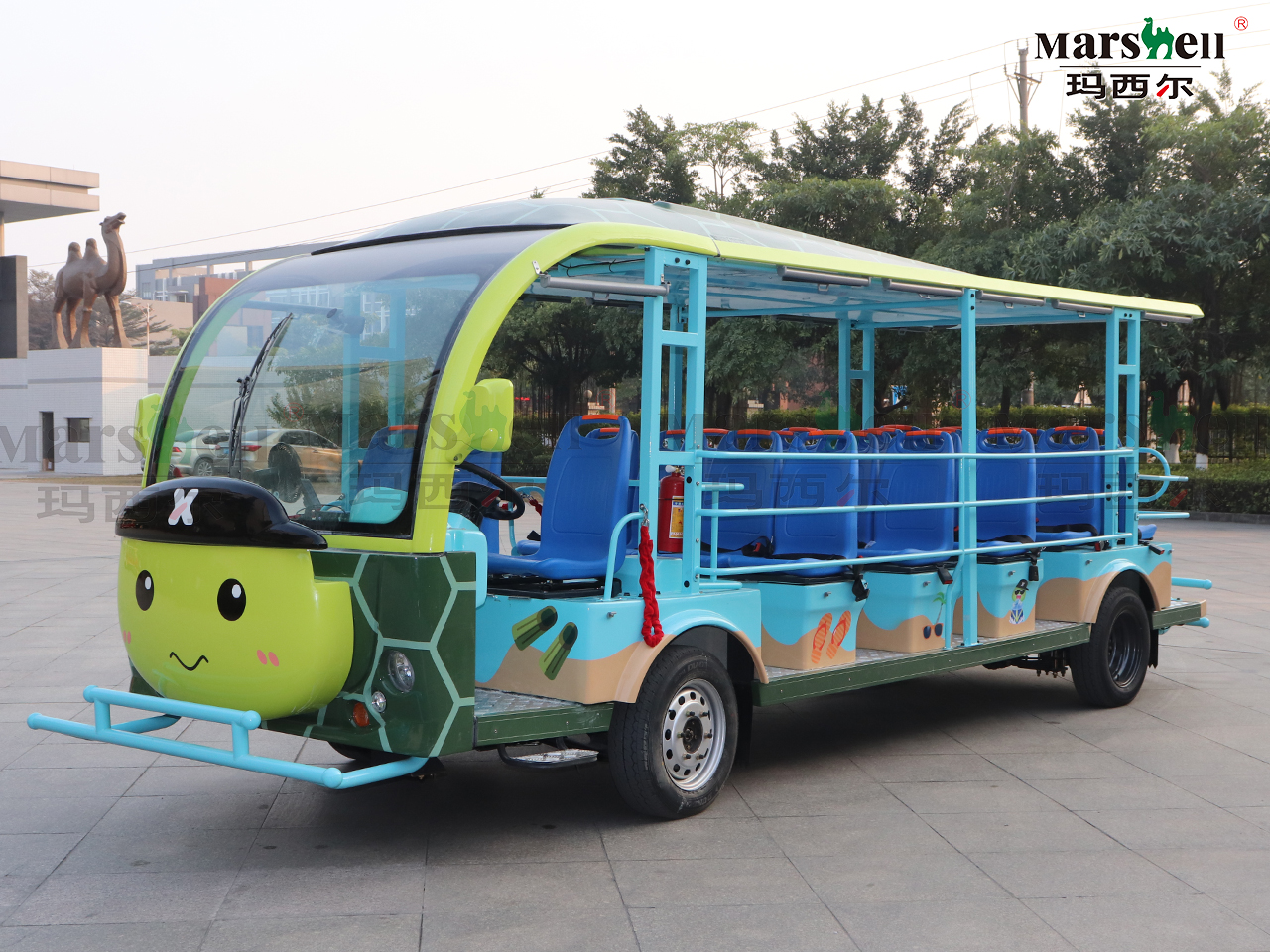 烏龜主題造型電動觀光車