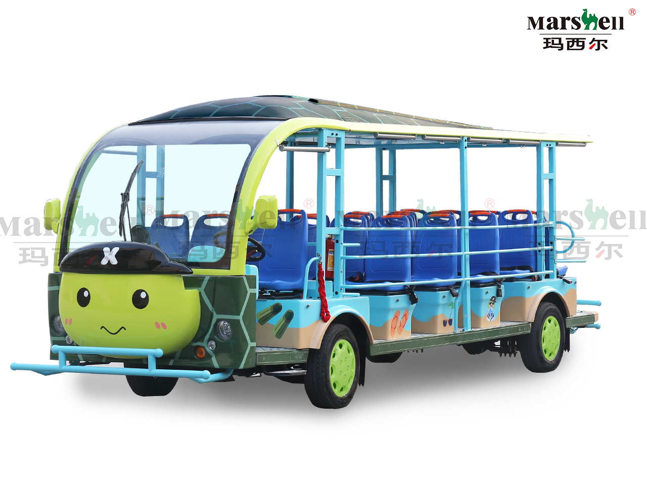 烏龜主題造型觀光車(chē)
