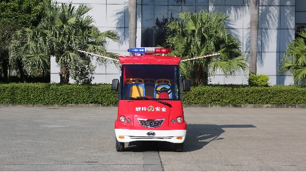 瑪西爾電動(dòng)消防車出動(dòng)，秋冬干燥注意防火