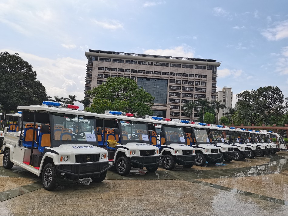 瑪西爾深圳某街道電動巡邏車案例