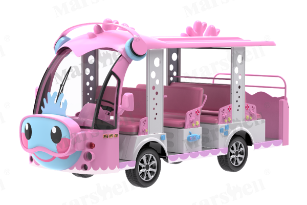 珊瑚主題造型電動(dòng)觀光車