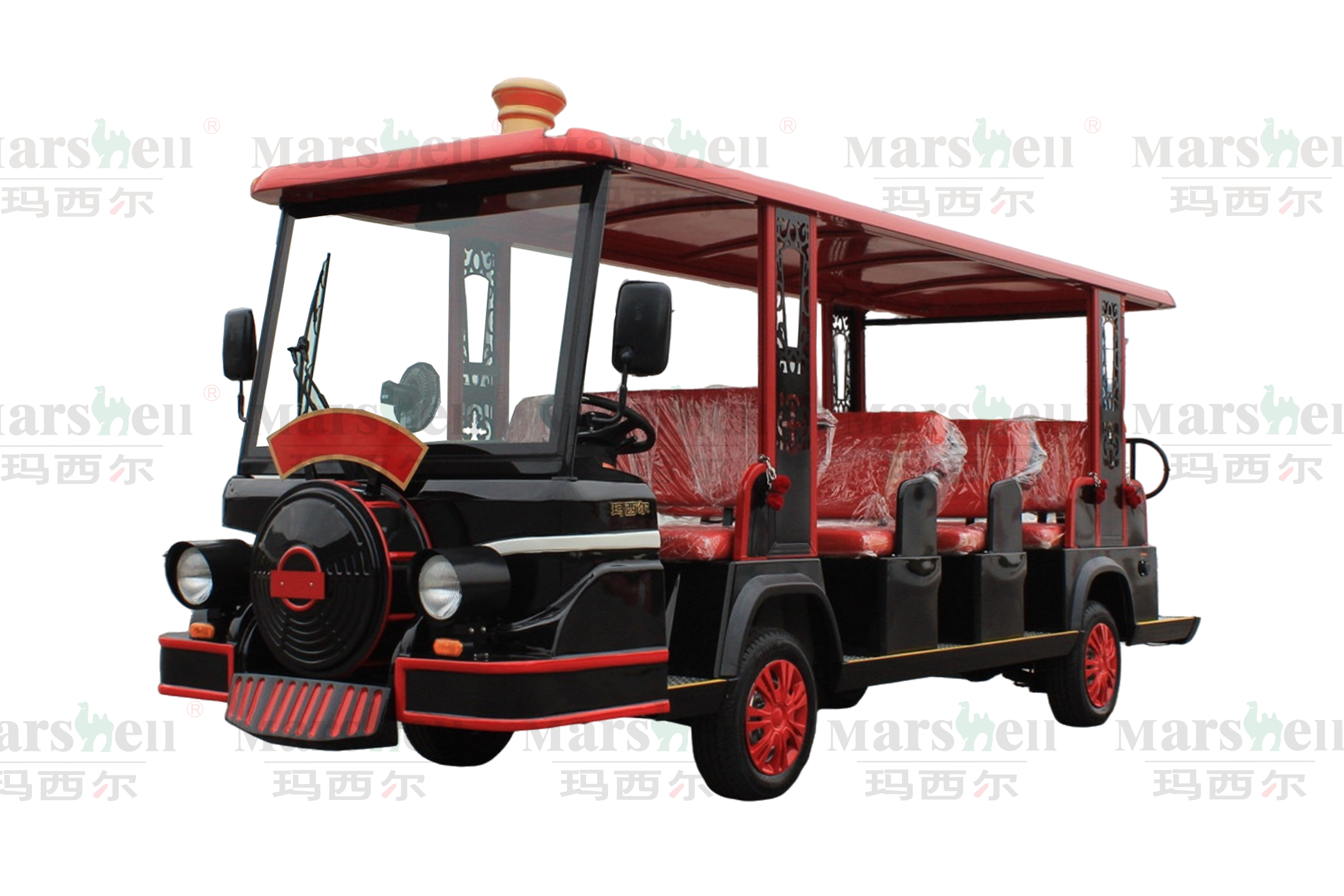 珊瑚主題造型觀光車