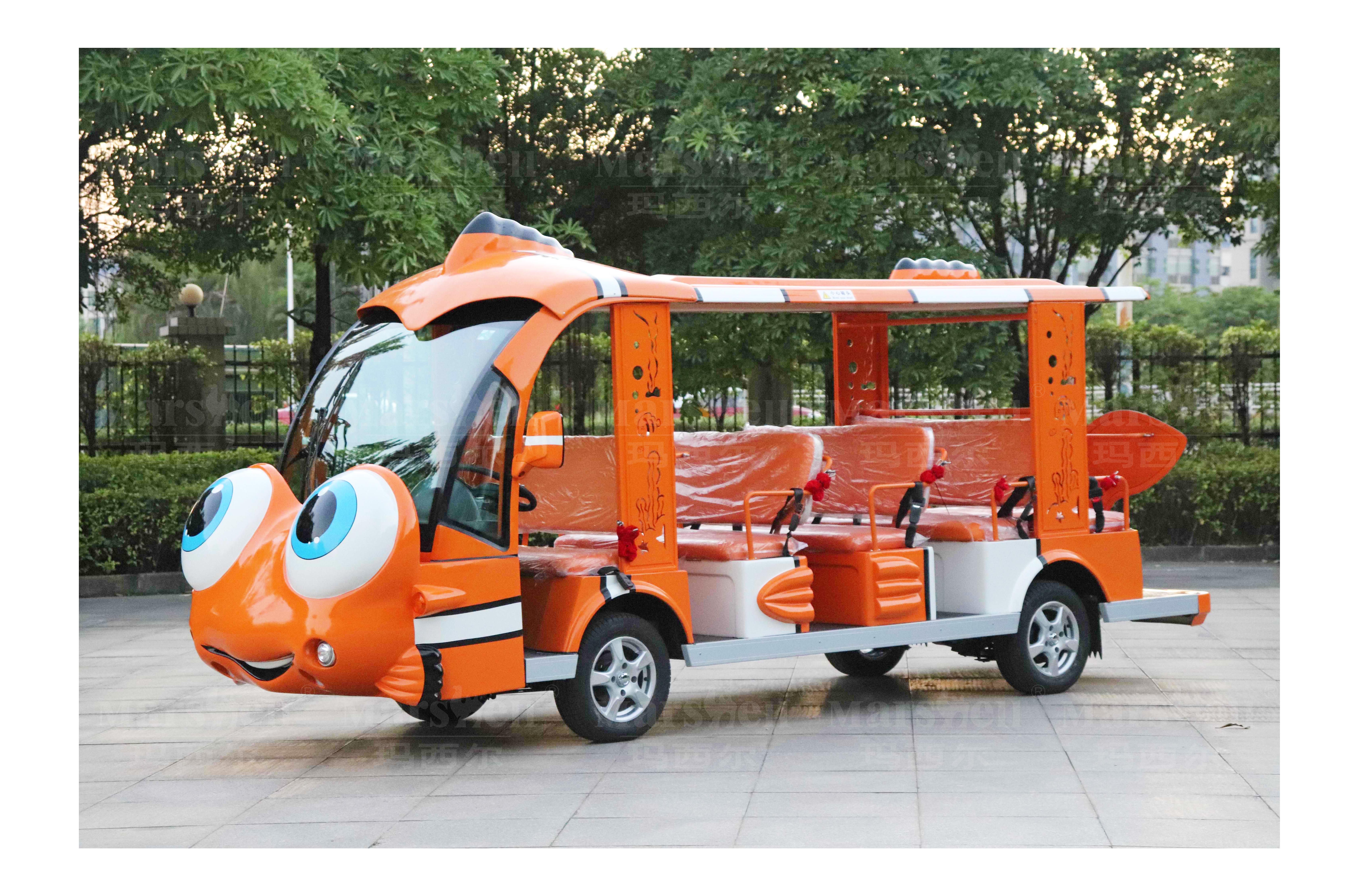 小丑魚造型觀光車