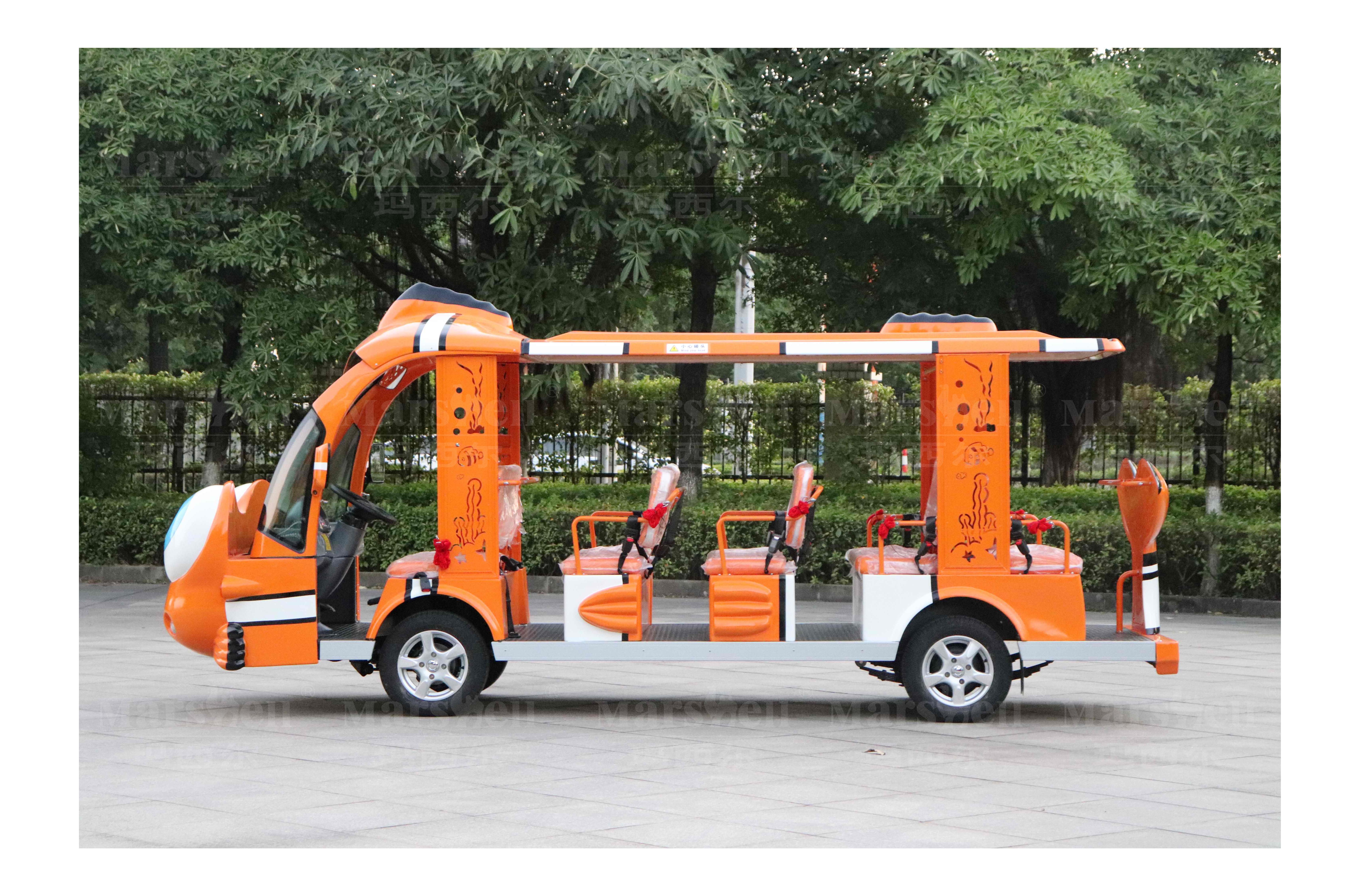 小丑魚造型觀光車