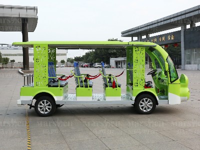青蛙造型觀光車