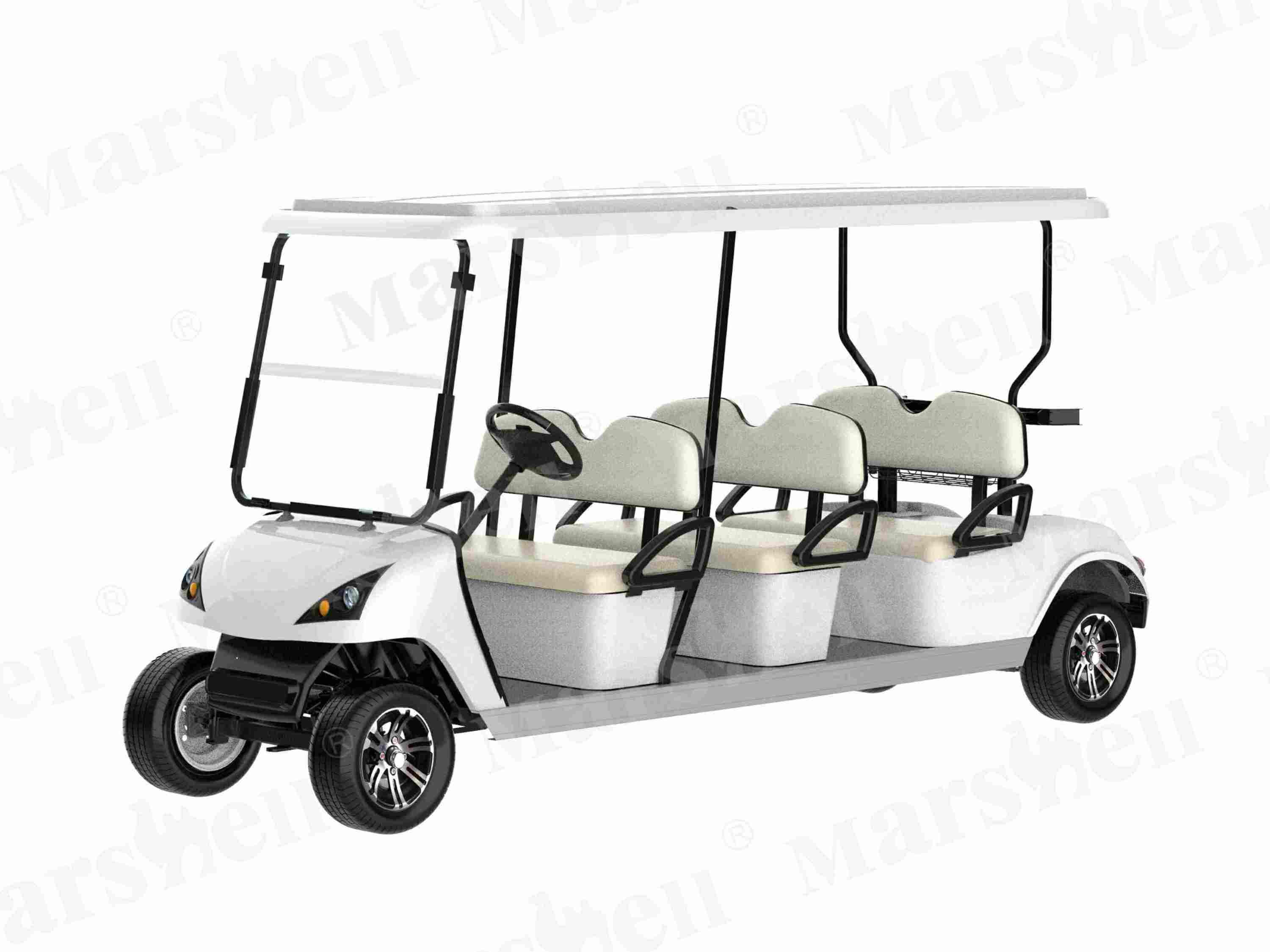 六座電動(dòng)高爾夫球車