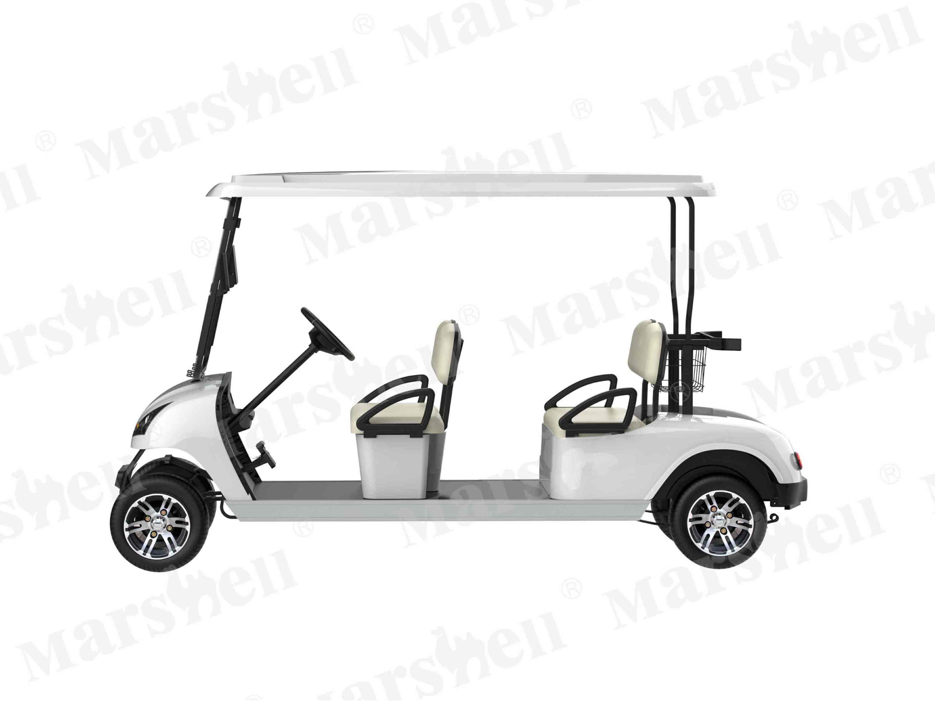 四座電動高爾夫球車