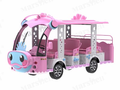 珊瑚主題造型觀光車