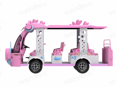 珊瑚主題造型觀光車